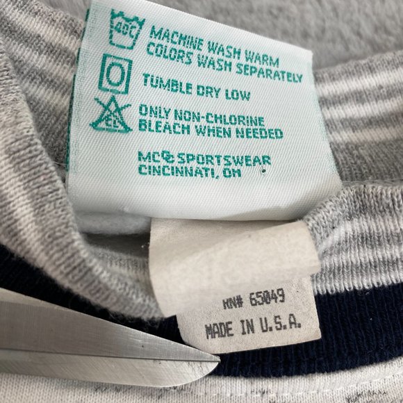 Vintage Est 1776 USA White Crew Neck Sweater - Picture 9 of 9